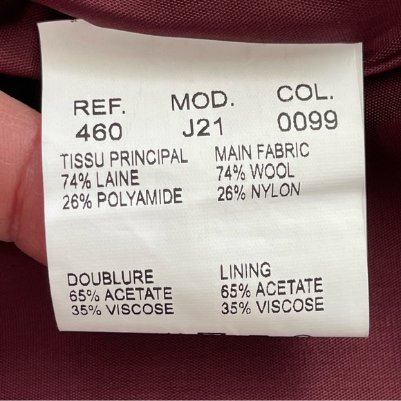 CARVEN Wool Plaid Mini Jupe With Pockets - Picture 13 of 13